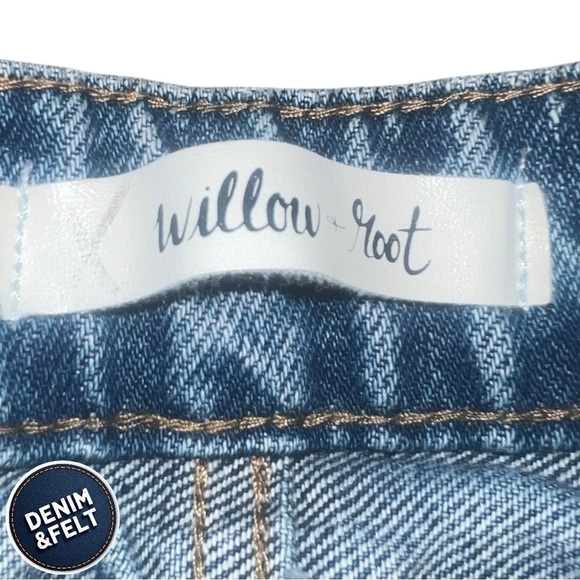 Buckle Women’s Willow & Root The Low Slung Denim Distressed Jean | NEW! 💜👖 - Picture 10 of 15